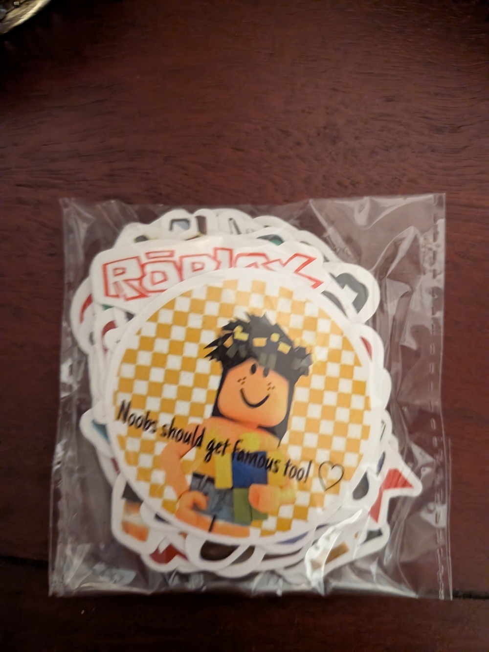 Set Of Roblox Stickers